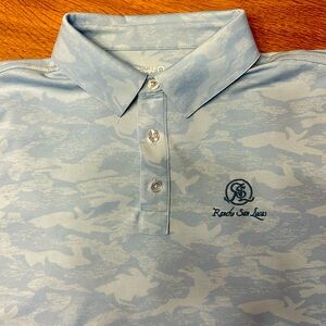 Straight Down men’s size large golf shirt. Great condition